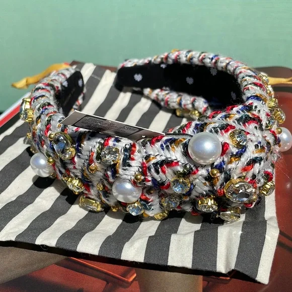 Lele Sadoughi | Accessories | Lele Sadoughi Embellished Knit 